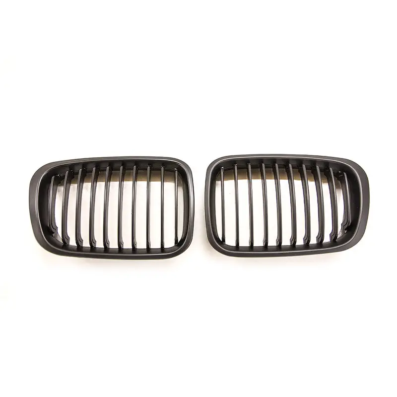 Pas Cher Grilles de Calandre Noires pour BMW E46 Phase 1 (Haricots)