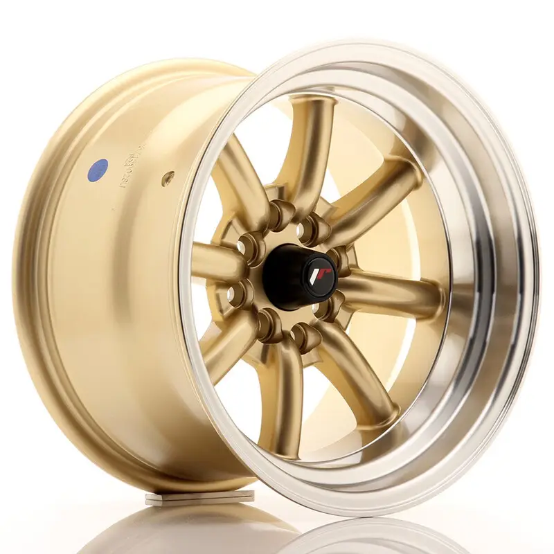 Affaire À Saisir Japan Racing JR-19 15x9" 4x100/114.3 ET-13, Or / Doré