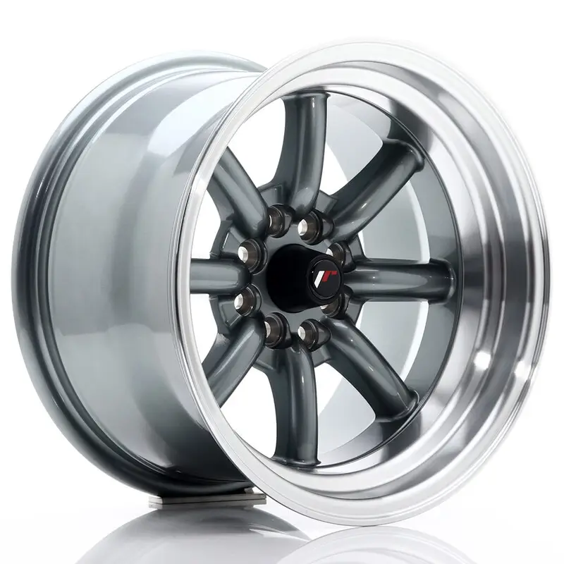 Offre Spéciale Japan Racing JR-19 15x9" 4x100/114.3 ET-13, Gunmetal