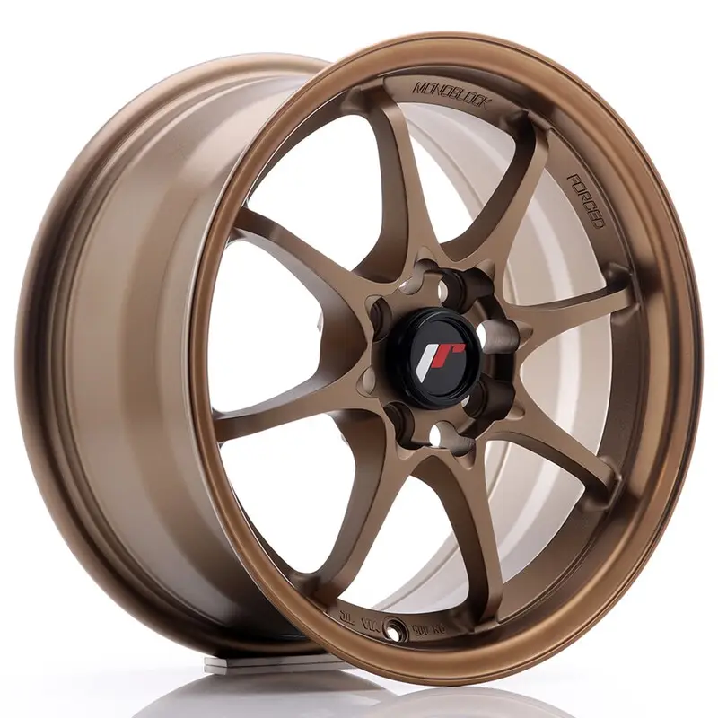 Japan Racing JR-5 15x7" 4x100 ET35, Bronze Anodisé Super Prix