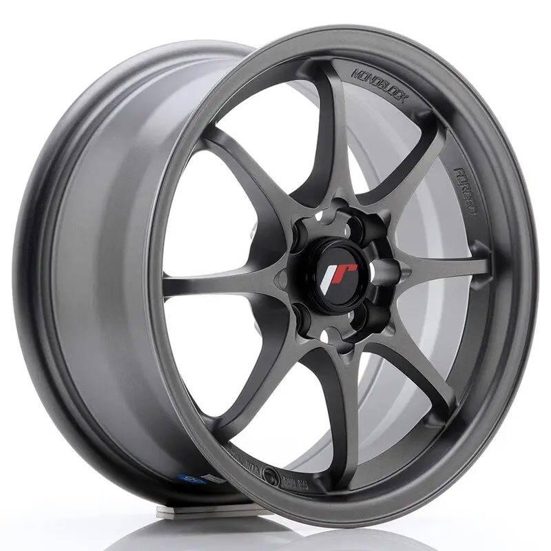 Japan Racing JR-5 15x7" 4x100 ET35, Gunmetal Usine Directe