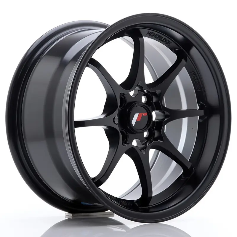 Seulement Aujourd’hui Japan Racing JR-5 15x8" 4x100 ET28, Noir Mat / Satiné