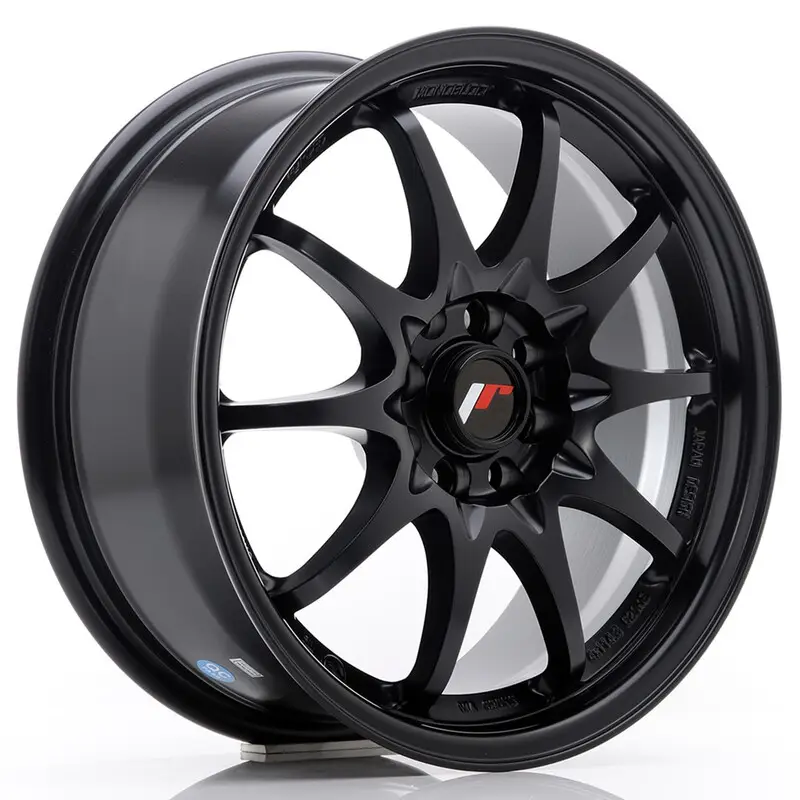 Produit De Marque Japan Racing JR-5 16x7" 4x100/108 ET30, Noir Mat / Satiné