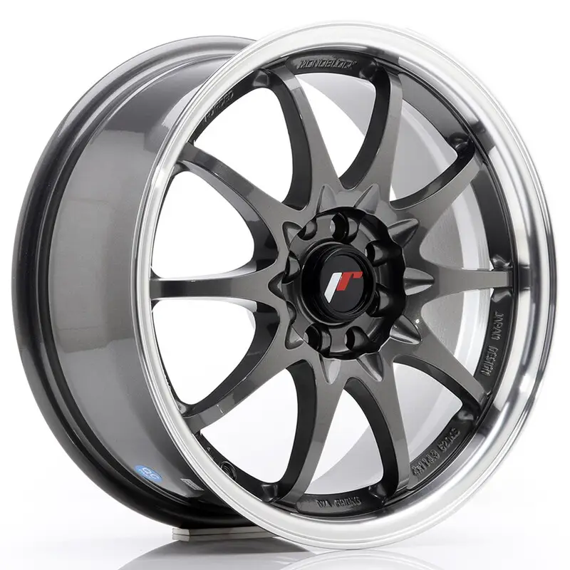 Japan Racing JR-5 16x7" 4x100/108 ET30, Gunmetal Dernière Chance