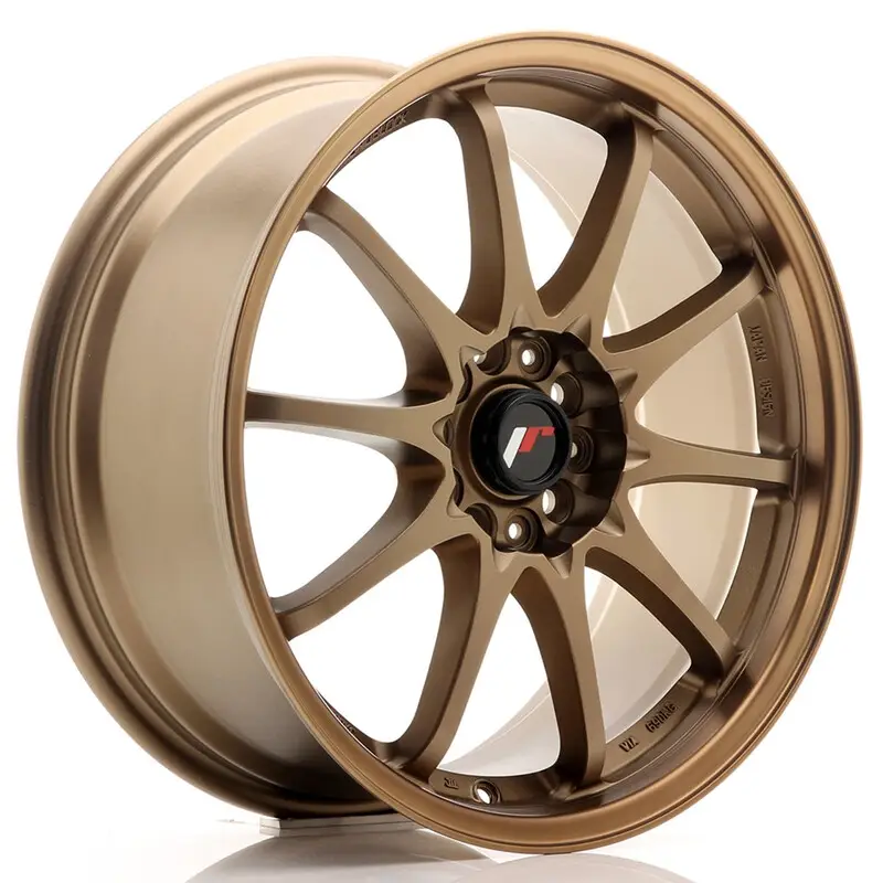 Livraison Express Japan Racing JR-5 18x8" 5x114.3 ET35, Bronze Anodisé