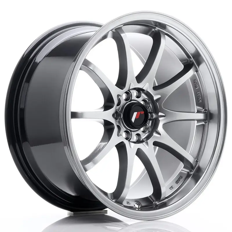 Bon Plan Japan Racing JR-5 Extreme Concave 18x9.5" 5x114.3 ET22, Hyper Black