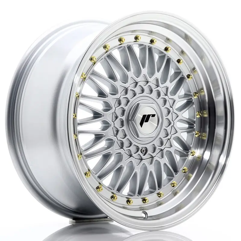Japan Racing JR-9 17x8.5" 5x108/112 ET35, Gris Argenté / Poli Commander Maintenant