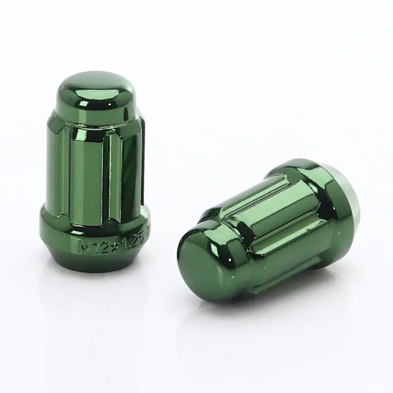 Ecrous JN2 Verts en Acier Forgé M12x1.5 (Pack de 20) Prix Réduit