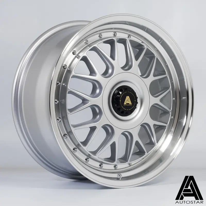 Autostar Monza 18x8.5" 5x112/120 ET45, Gris Argenté Usine Directe