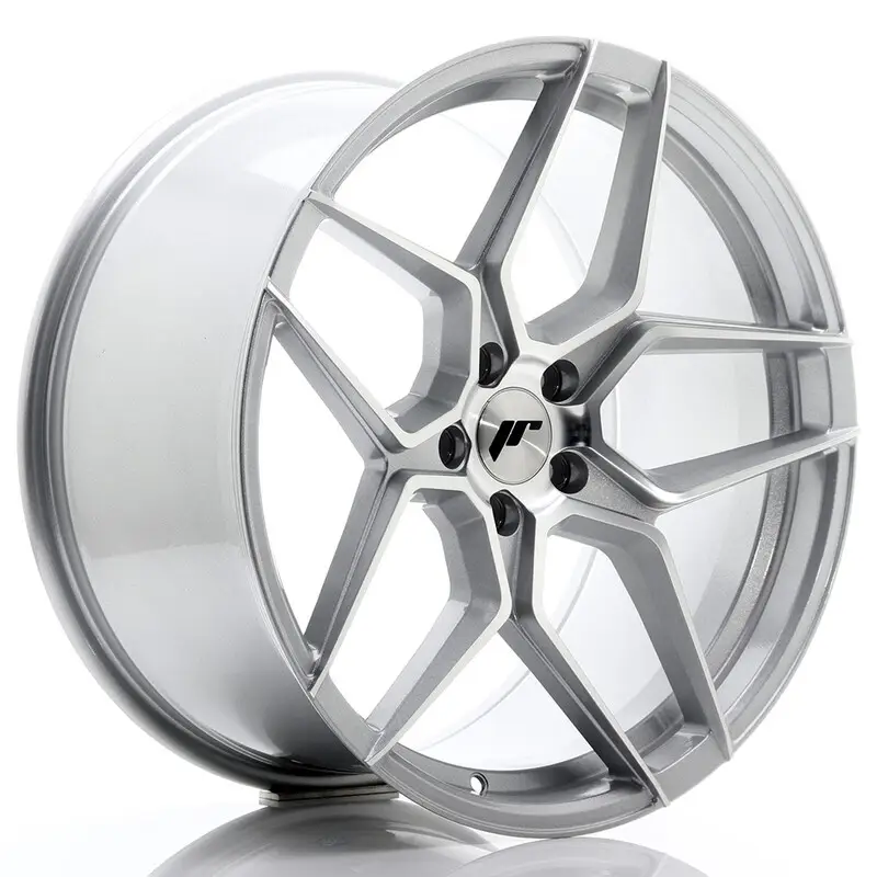 Japan Racing JR-34 Extreme Concave 20x10" 5x120 ET40, Gris Argenté / Poli Quantité Limitée
