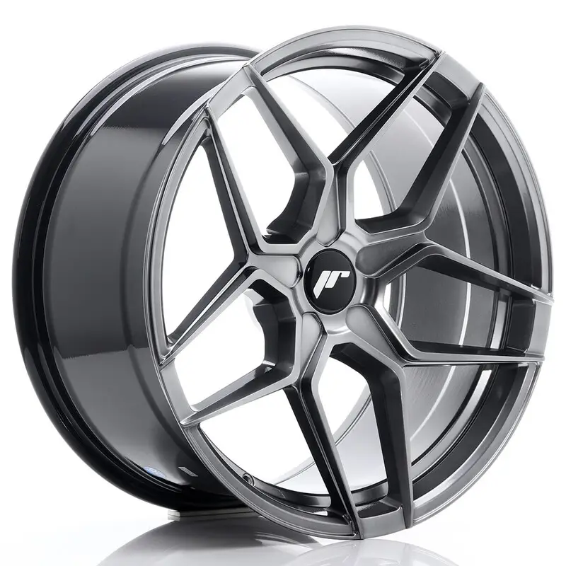 Japan Racing JR-34 Extreme Concave 19x9.5" (5 trous - sur mesure) ET20-40, Hyper Black Seulement Aujourd’hui