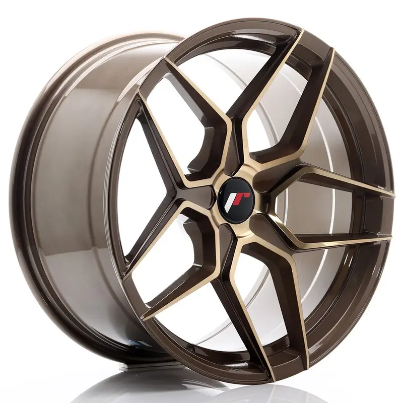 Réduction Japan Racing JR-34 Extreme Concave 19x9.5" (5 trous - sur mesure) ET20-40, Bronze