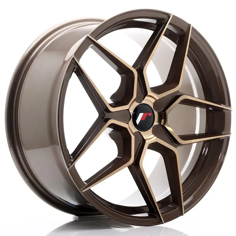Expédié Aujourd’hui Japan Racing JR-34 19x8.5" (5 trous - sur mesure) ET20-40, Bronze