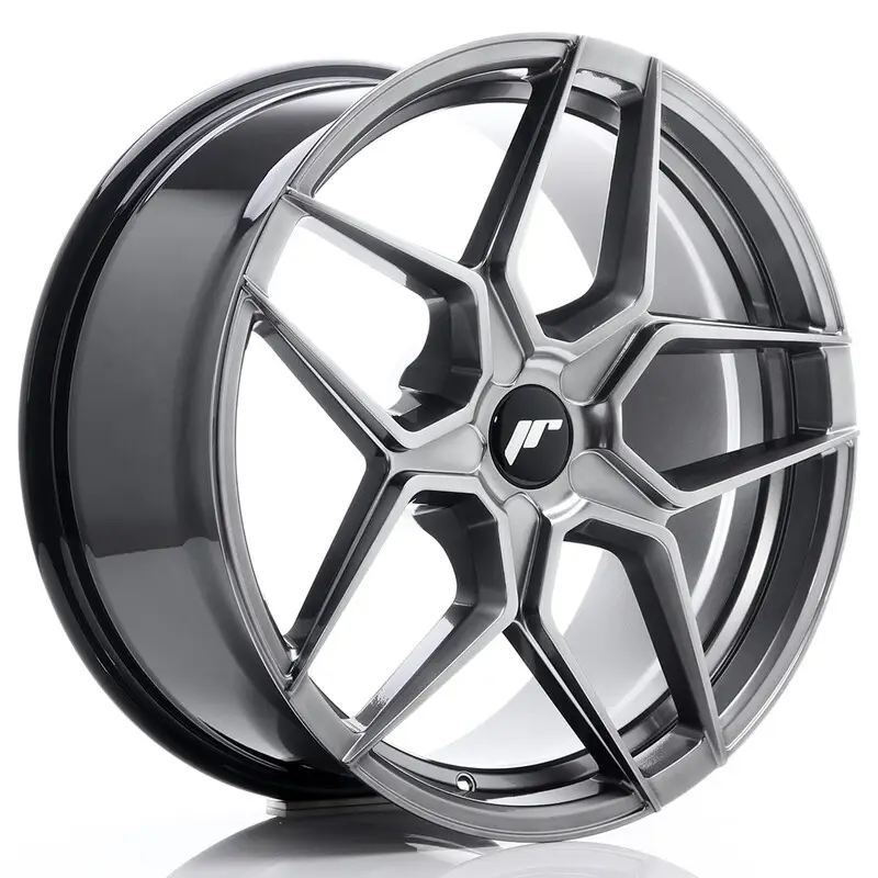 Prix Promo Japan Racing JR-34 19x8.5" (5 trous - sur mesure) ET20-40, Hyper Black