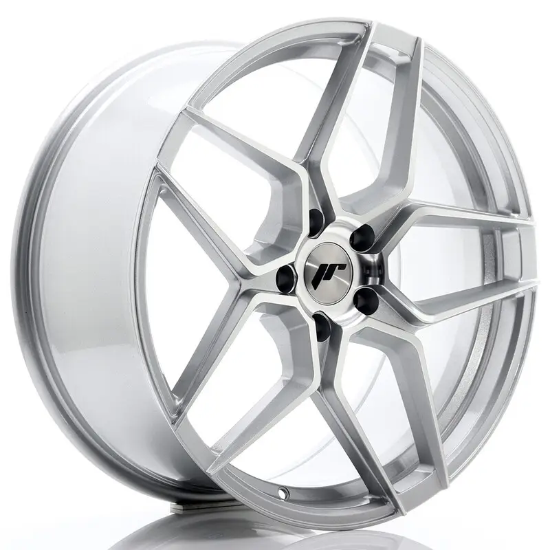 Japan Racing JR-34 Extreme Concave 20x9" 5x112 ET40, Gris Argenté / Poli Certifié