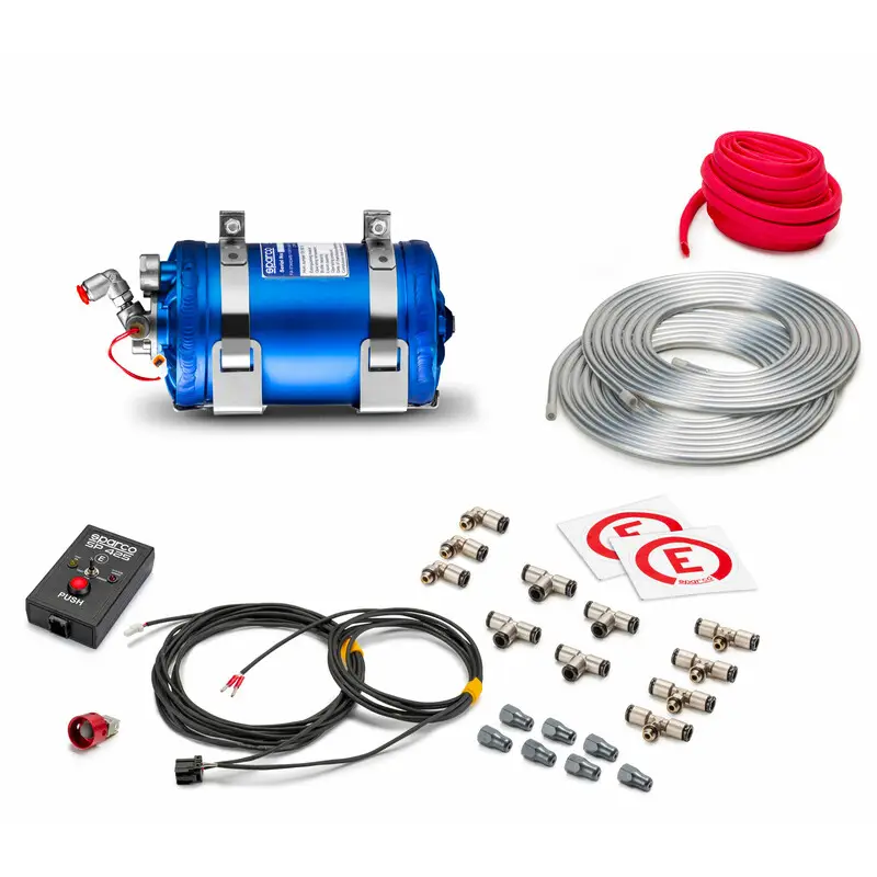 Extincteur Automatique Sparco Monoplace 1.3L (FIA) Expédié Aujourd’hui