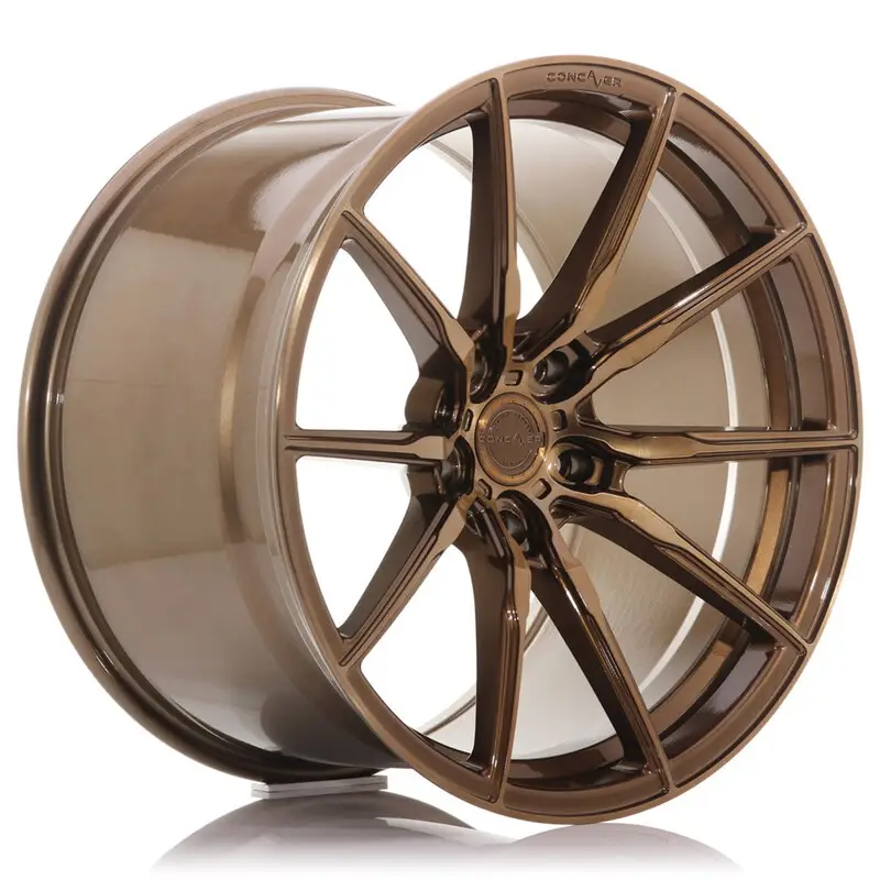 Concaver CVR4 20x10.5" (5 trous - sur mesure) ET15-43, Bronze Promotion