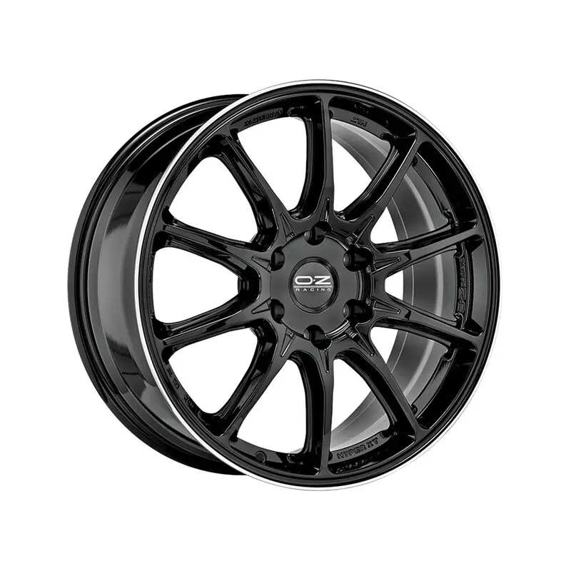 OZ Hyper XT HLT Offroad 20x9" 6x139.7 ET38, Noir Brillant, Rebord Poli Meilleur Choix