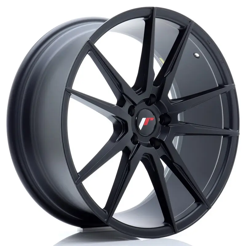 Japan Racing JR-21 20x8.5" 5x112 ET40, Noir Mat Expédition Rapide