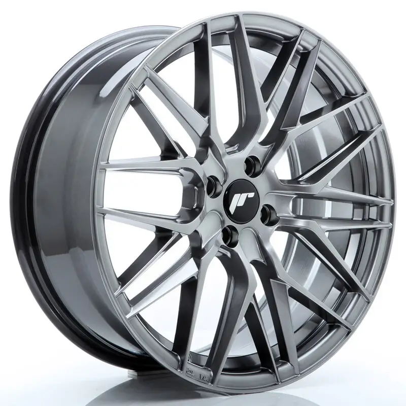 Japan Racing JR-28 18x7.5" 4x108 ET20, Hyper Black Super Prix