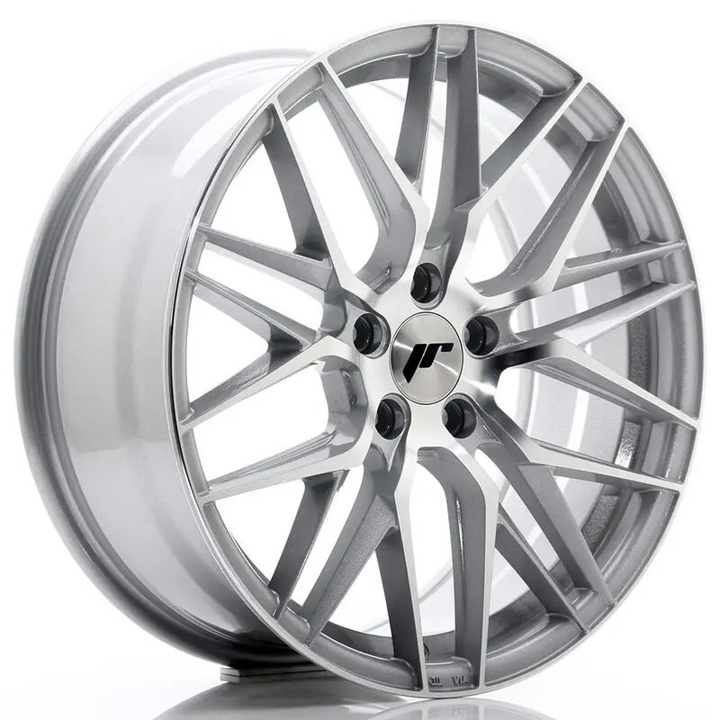 Japan Racing JR-28 18x7.5" 5x114.3 ET40, Gris Argenté Certifié