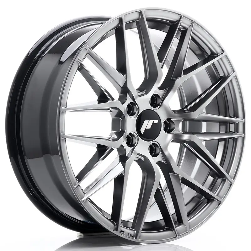 Japan Racing JR-28 18x7.5" 5x108 ET40, Hyper Black Populaire