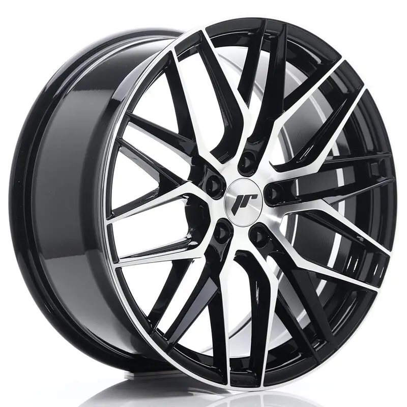 Achetez Aujourd’hui Japan Racing JR-28 19x8.5" 5x112 ET35, Noir Brillant / Poli