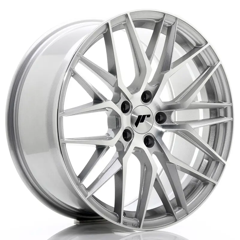 Prix Choc Japan Racing JR-28 19x8.5" 5x112 ET35, Gris Argenté
