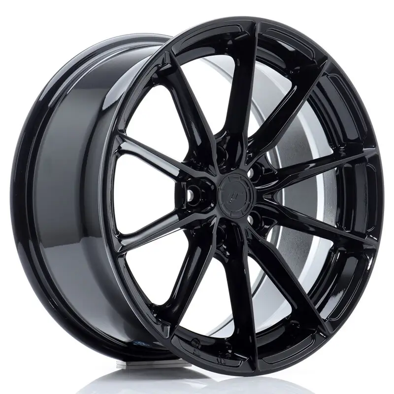 Acheter En Ligne Japan Racing JR-37 17x8" 5x112 ET40, Noir Brillant