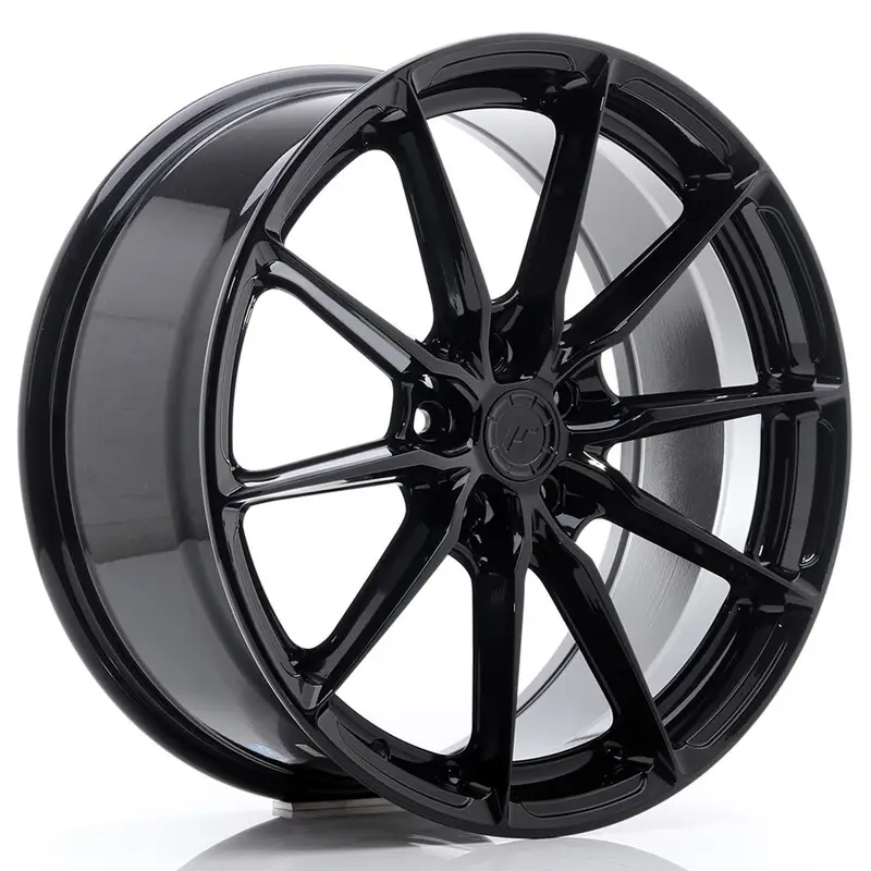 Expédition Rapide Japan Racing JR-37 19x8.5" 5x120 ET35, Noir Brillant