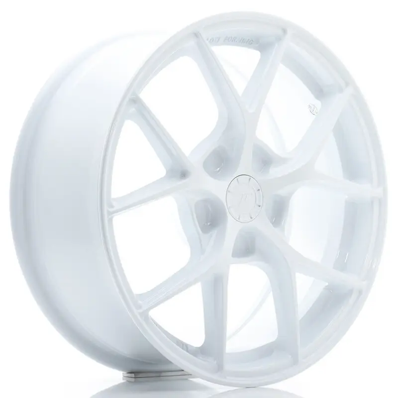 Japan Racing SL-01 Super Light 17x7" (5 trous - sur mesure) ET20-40, Blanc Meilleur Prix