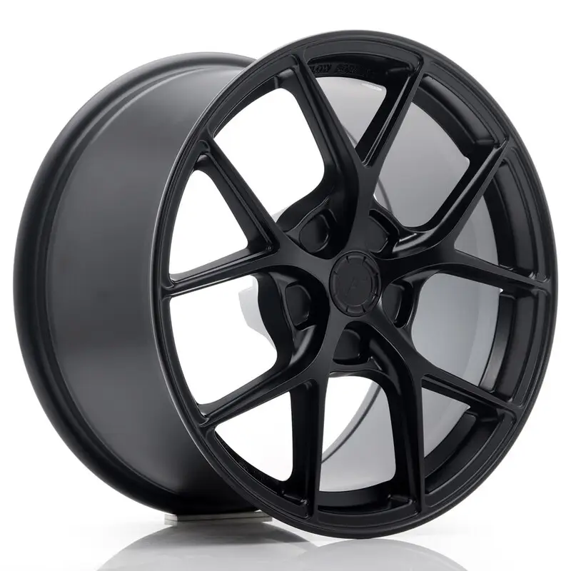 Japan Racing SL-01 Super Light 17x9" (5 trous - sur mesure) ET20-50, Noir Mat Promotion