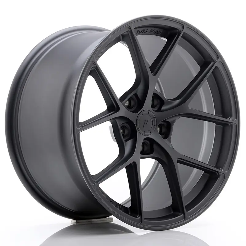 Japan Racing SL-01 Super Light 18x10.5" (5 trous - sur mesure) ET25-38, Gunmetal Prix Cassé
