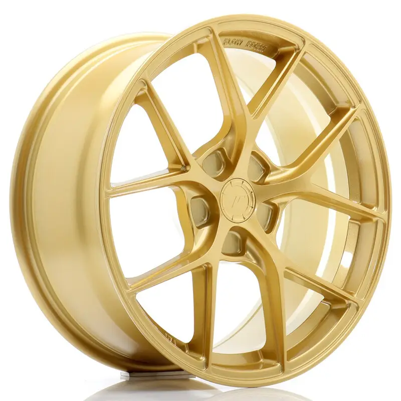 Japan Racing SL-01 Super Light 18x8.5" (5 trous - sur mesure) ET20-42, Doré Vente Directe