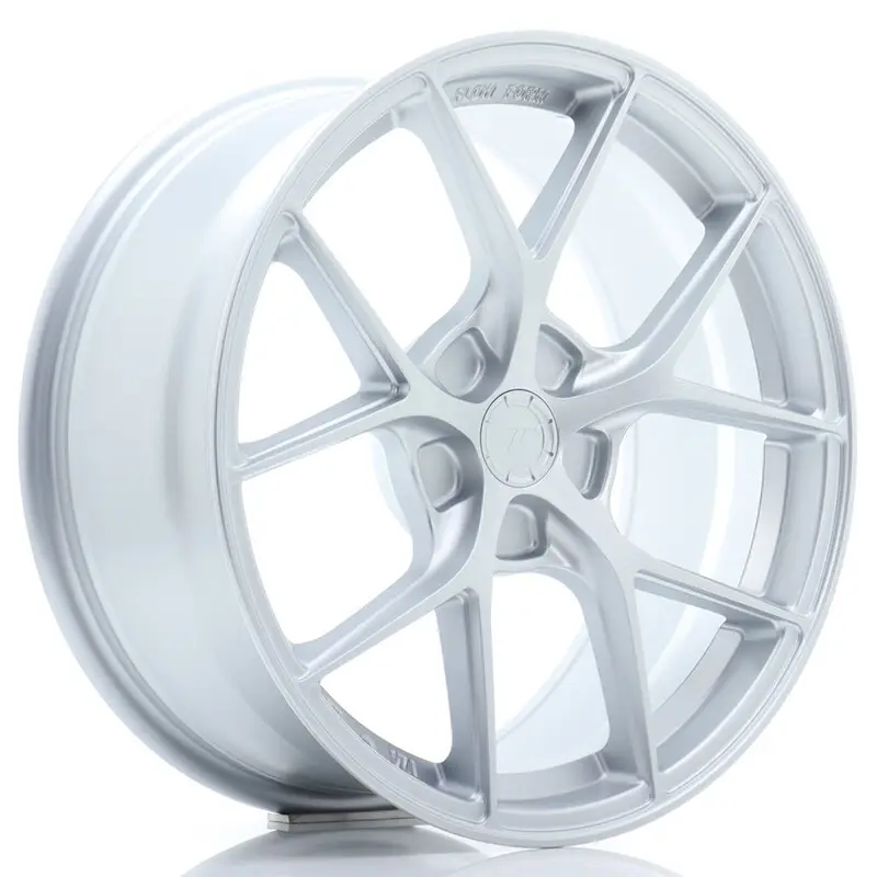 Japan Racing SL-01 Super Light 18x8" (5 trous - sur mesure) ET20-40, Gris Argenté Acheter En Ligne