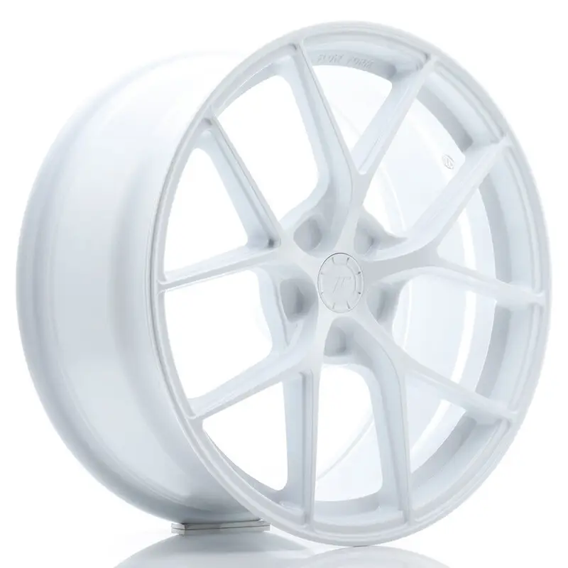 Japan Racing SL-01 Super Light 19x8.5" (5 trous - sur mesure) ET20-45, Blanc Retour Gratuit