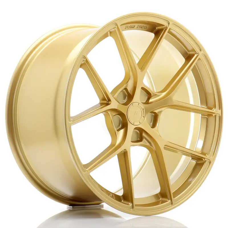 Japan Racing SL-01 Super Light 19x9.5" (5 trous - sur mesure) ET25-40, Doré Promotion