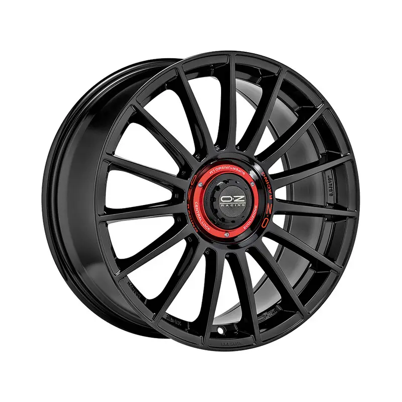 OZ Superturismo Evoluzione 20x8.5" 5x112 ET45, Noir Brillant Vente Flash
