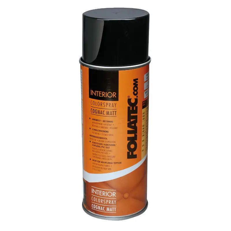 Satisfait Ou Remboursé Peinture Habitacle Foliatec ColorSpray Cognac Mat (400 mL)