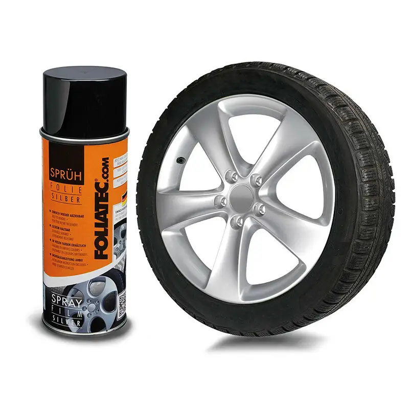 Commander Maintenant Film en Spray Foliatec Argent Métallique (400 mL)