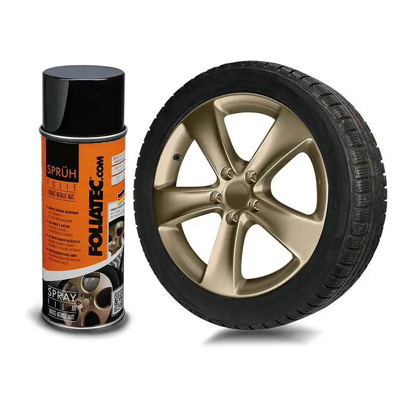 Film en Spray Foliatec Bronze Métallique Mat (400 mL) Offre Exclusive