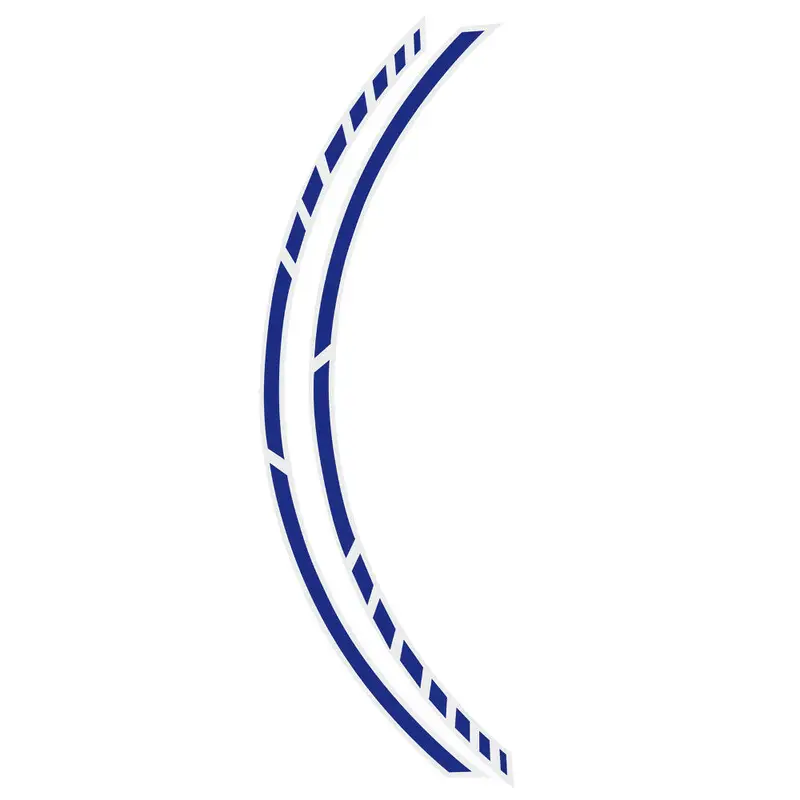 Jusqu’à Épuisement Des Stocks Stripe pour Jantes Foliatec Racing Bleu