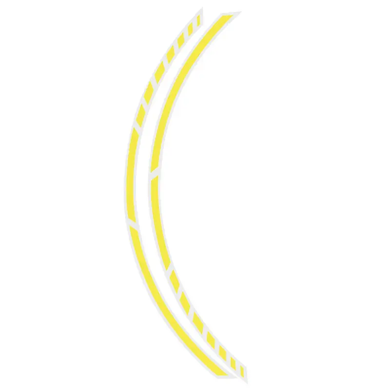 Stripe pour Jantes Foliatec Racing Jaune Fluo Promotion