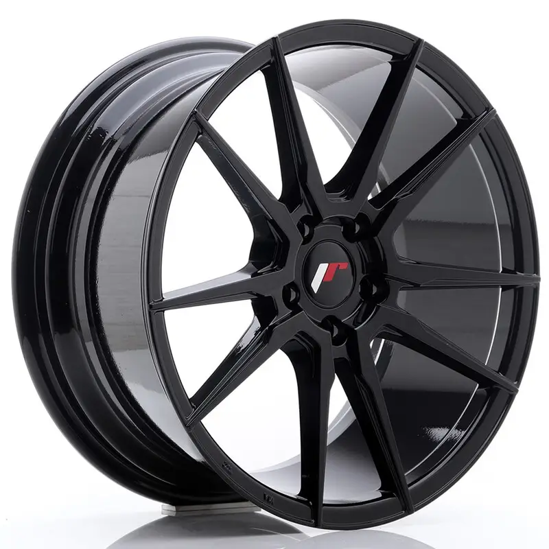 Promotion Japan Racing JR-21 18x8.5" 5x100 ET40, Noir Brillant
