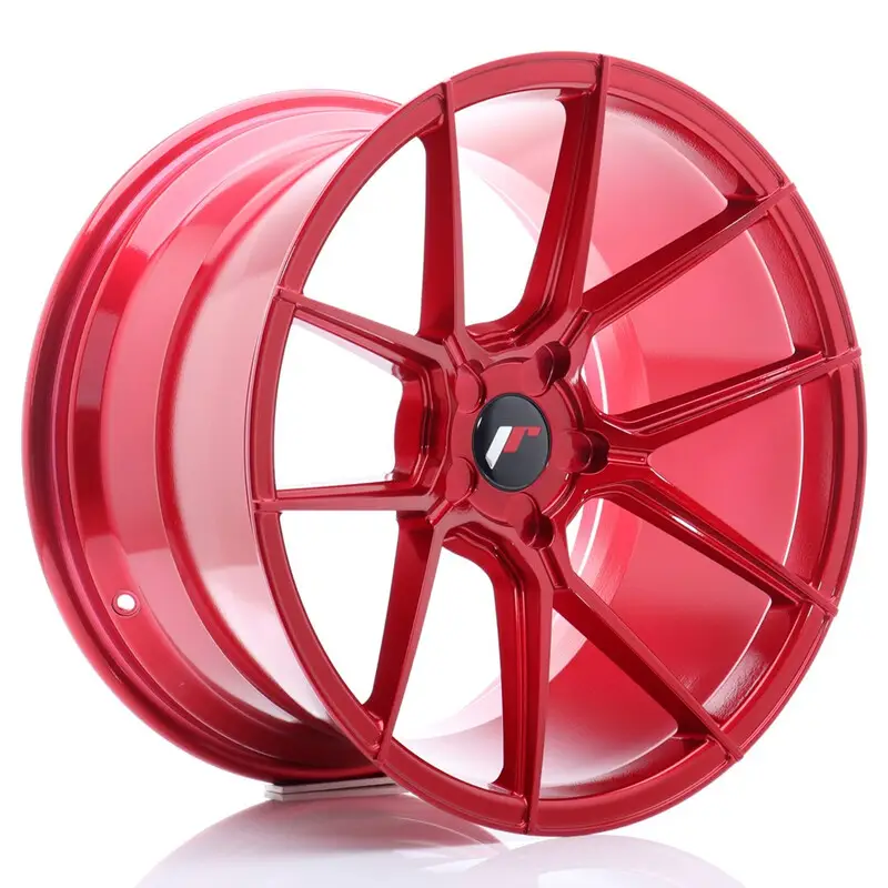 Offre Spéciale Japan Racing JR-30 Extreme Concave 19x11" (5 trous - sur mesure) ET15-40, Rouge