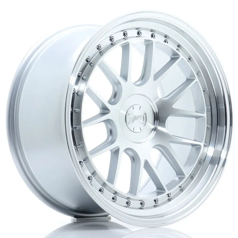 Japan Racing JR-40 19x9.5" (5 trous - sur mesure) ET15-30, Gris Argenté Promotion