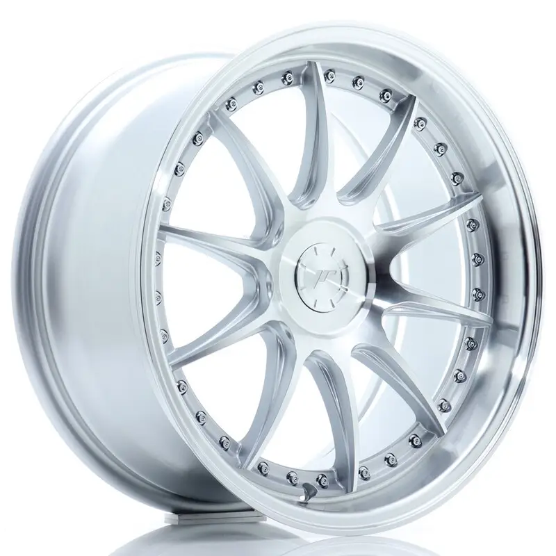 Offre Exclusive Japan Racing JR-41 18x8.5" (5 trous - sur mesure) ET15-35, Gris Argenté