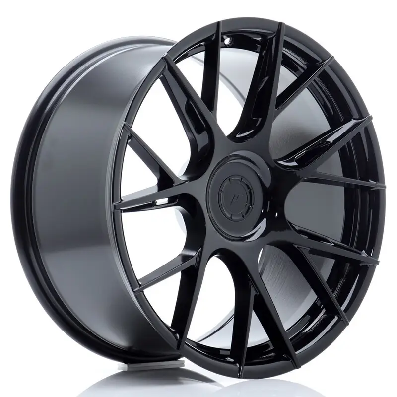 Japan Racing JR-42 19x9.5" (5 trous - sur mesure) ET20-42, Noir Brillant Offre Limitée