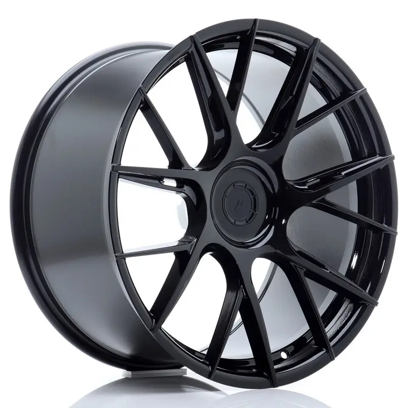 Produit De Marque Japan Racing JR-42 20x10.5" (5 trous - sur mesure) ET20-48, Noir Brillant