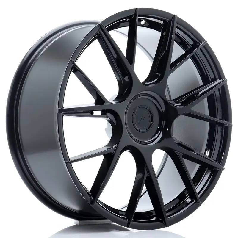 Promotion Japan Racing JR-42 20x8.5" (5 trous - sur mesure) ET20-45, Noir Brillant